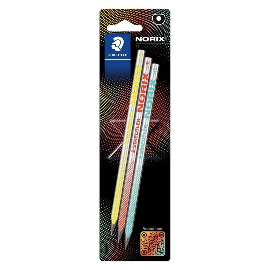 Staedtler NORIX BLYANT HB SÆT BK    100% PEFC