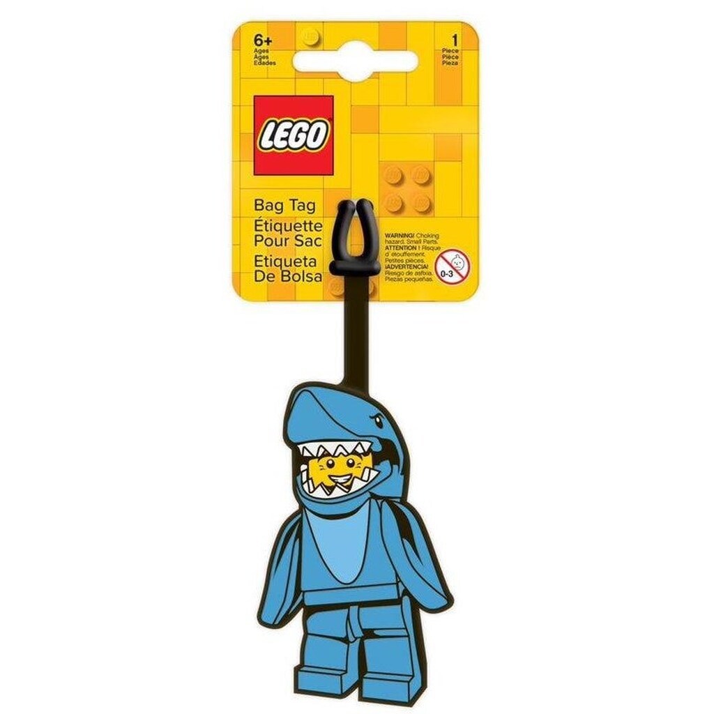 Euromic LEGO® Iconic Bag Tag-Shark Suit Guy