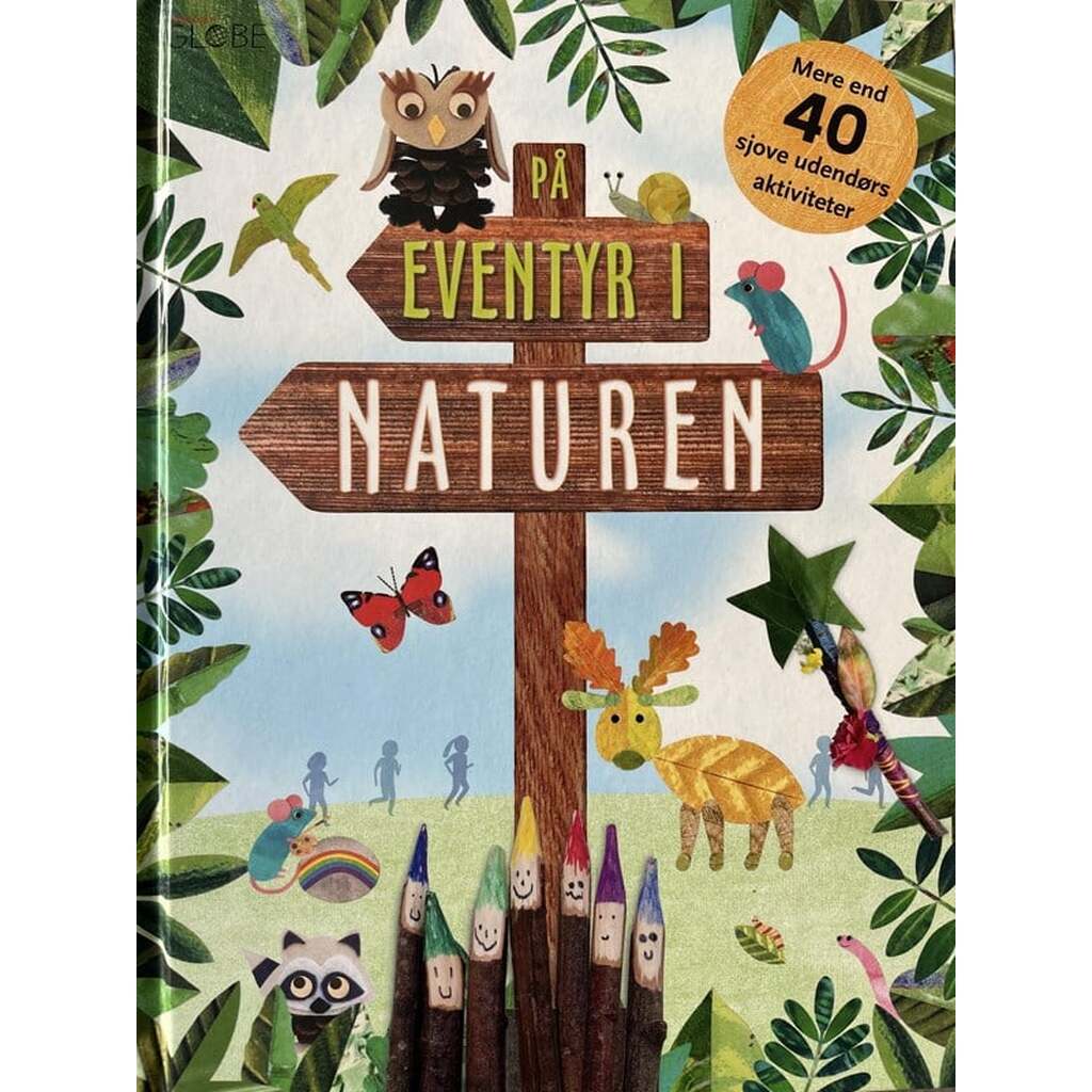 På eventyr i naturen - Børnebog - Hardcover