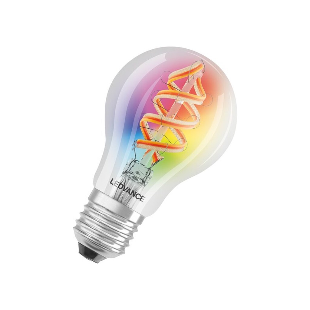 LEDVANCE SMART+ standard RGBW klar filament E27 WiFi