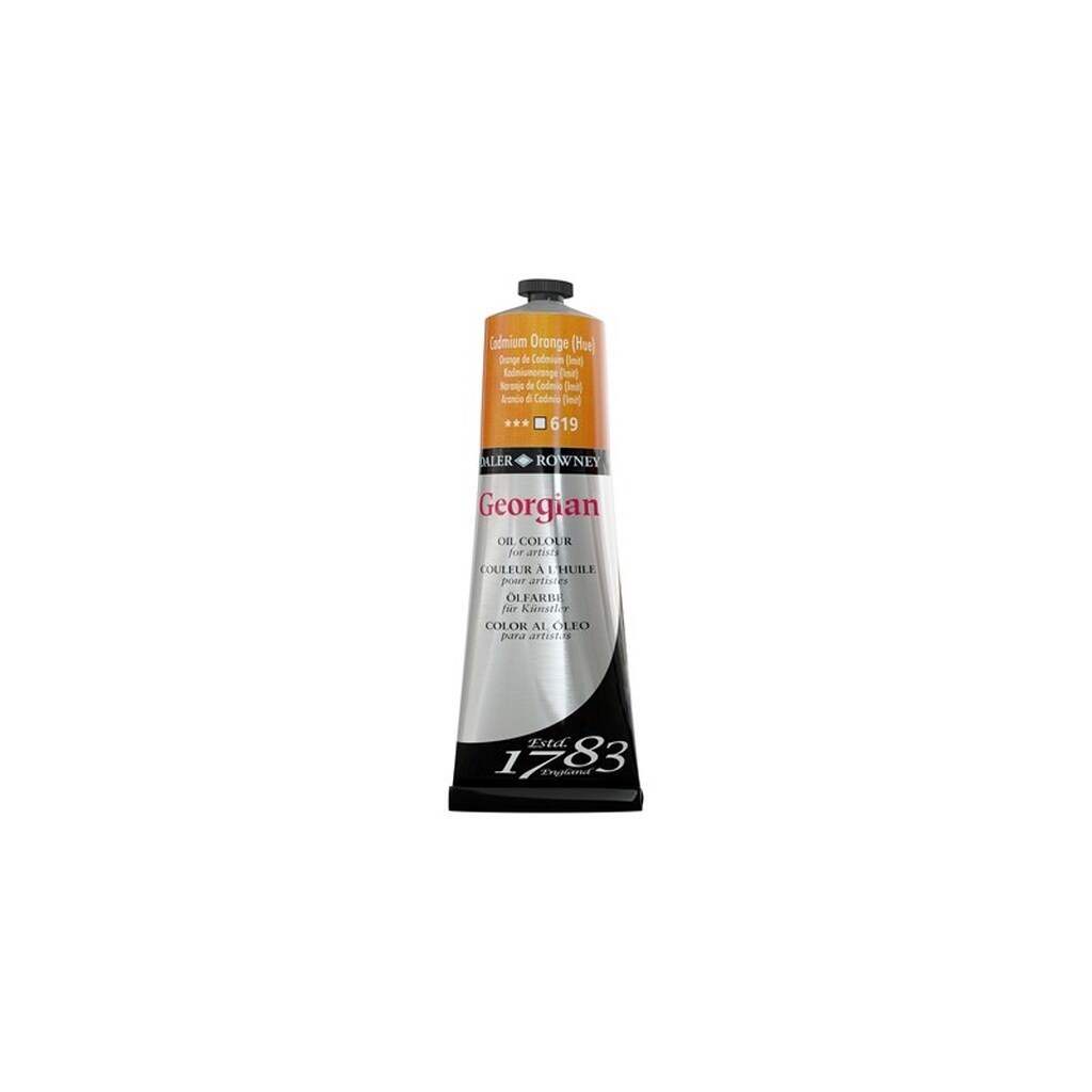 Daler-Rowney Georgian Oil 225 ml Cad Orange (Hue)