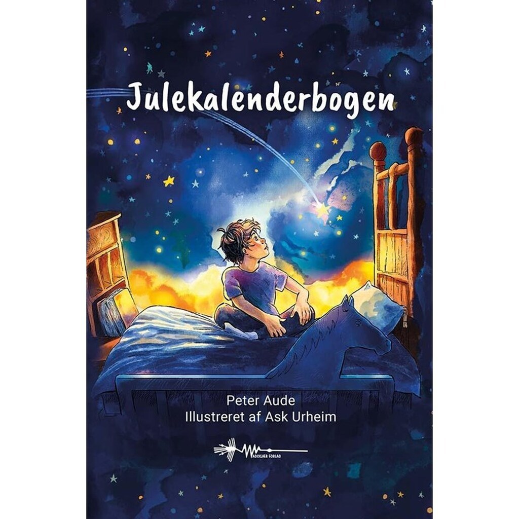 Julekalenderbogen - Børnebog - hardback