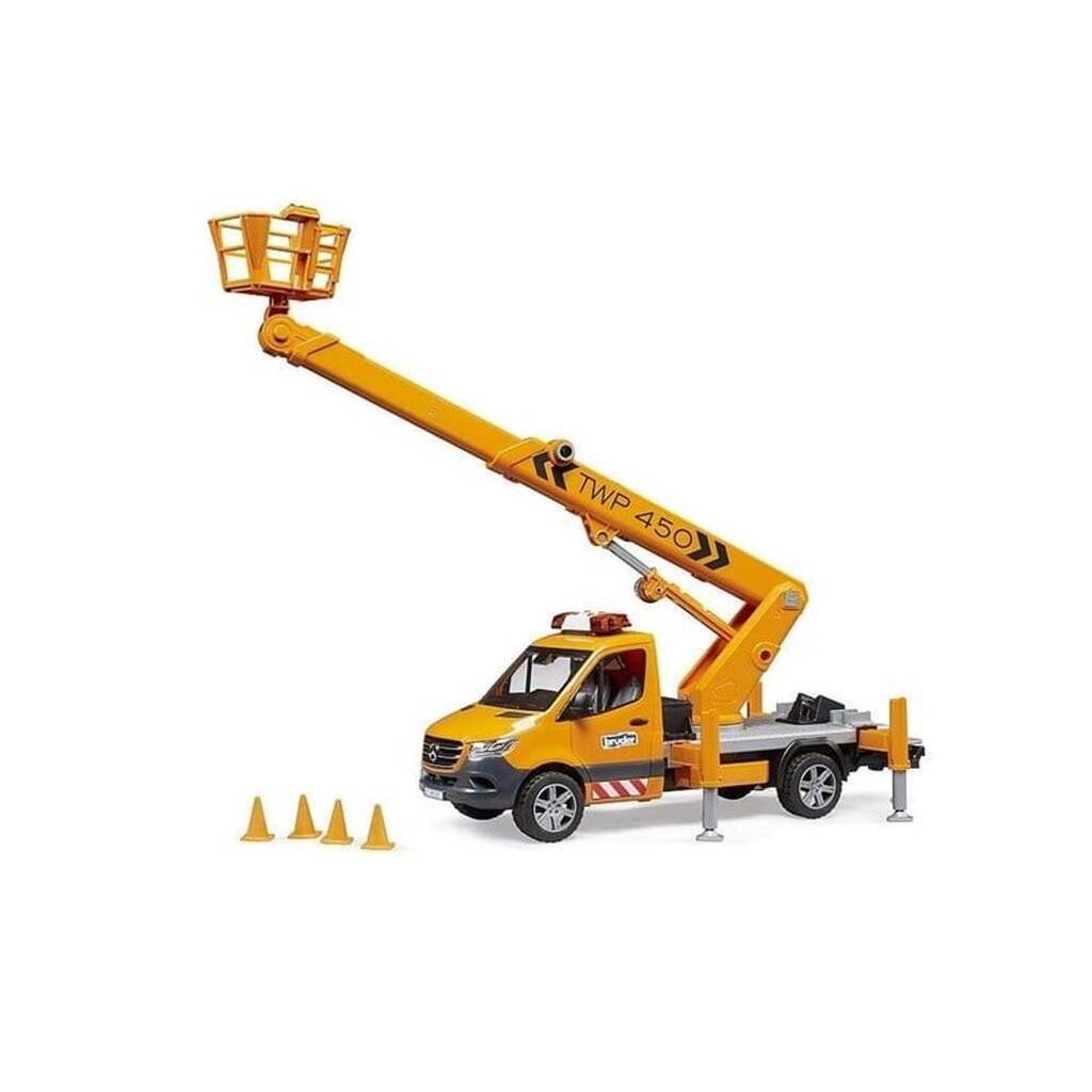 Bruder MB Sprinter with working platform LS module