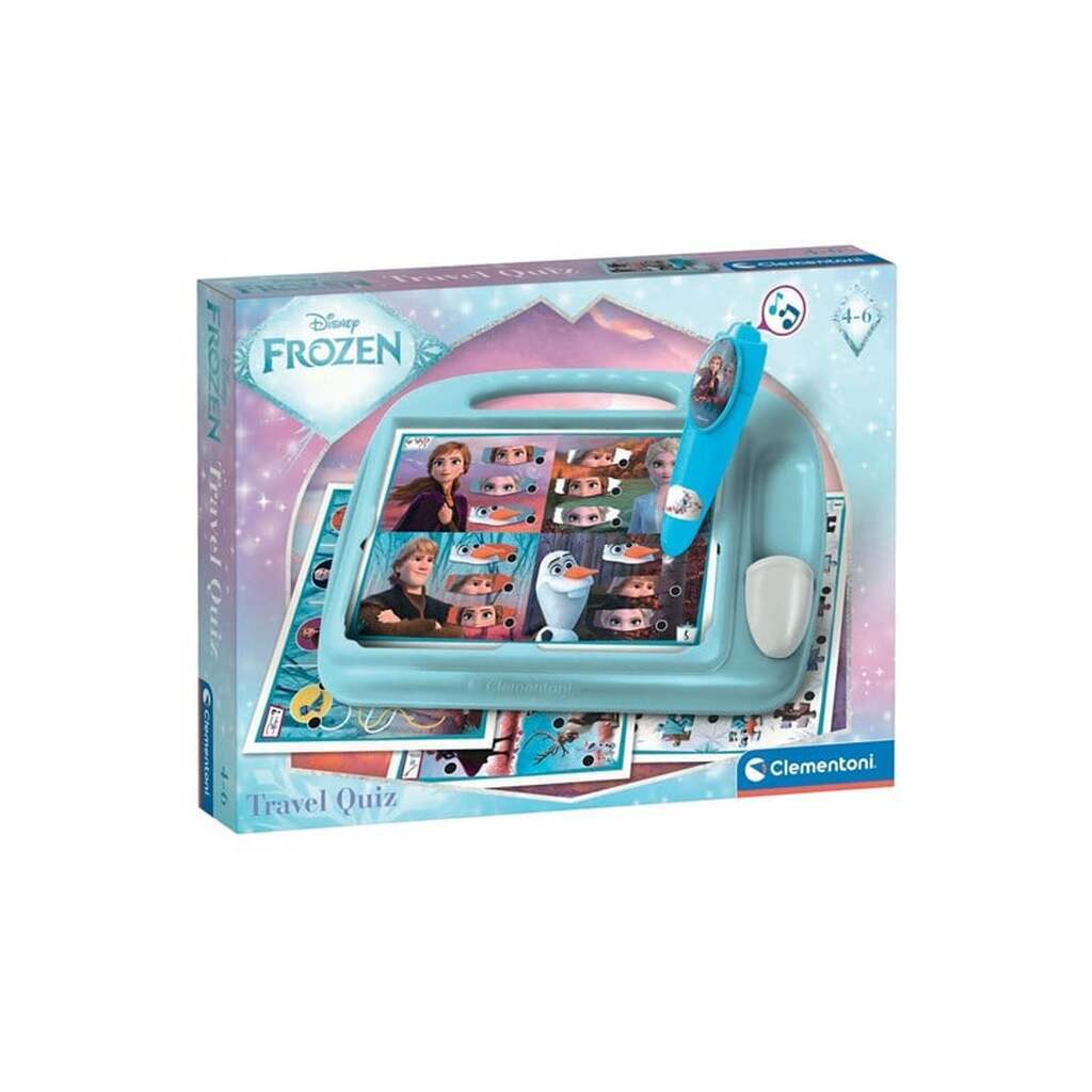 Clementoni - Frozen Quizzy Travel Game