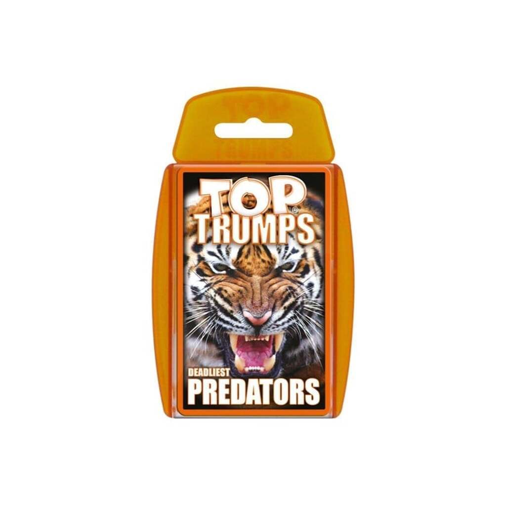Winning Moves Deadliest Predators Top Trumps Card Game (ENGLISH)