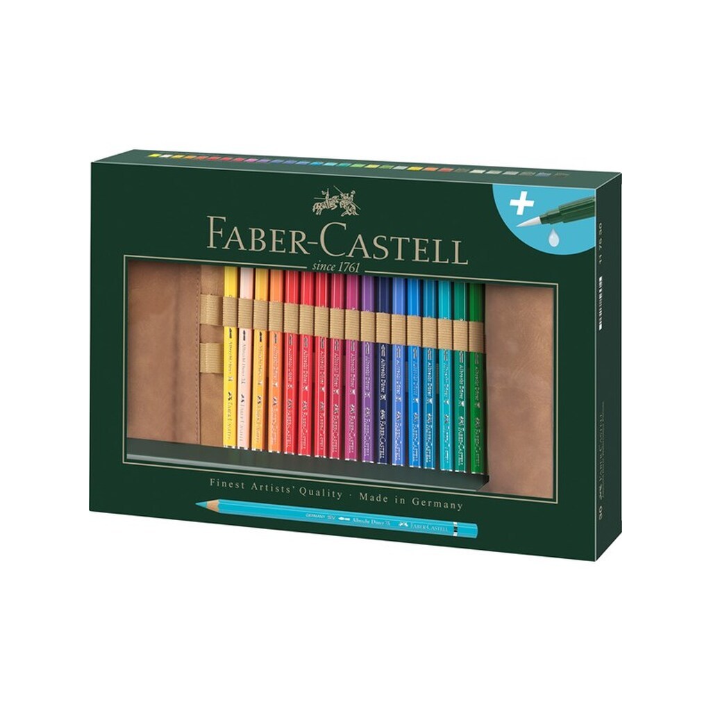 Faber-Castell Alb. Dürer gaveæske kunstlæder 30 ass