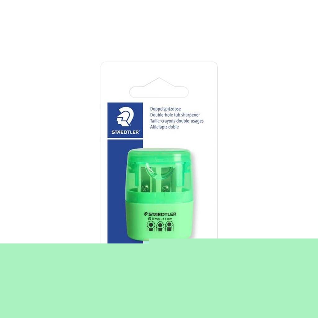 Staedtler Dobbelt Beholderspidser Grøn 1/Bk