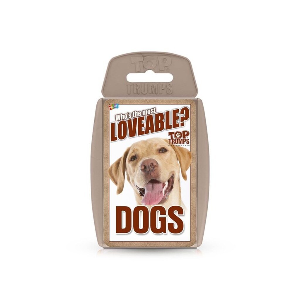 Winning Moves Dogs Top Trumps Card Game (ENGLISH)