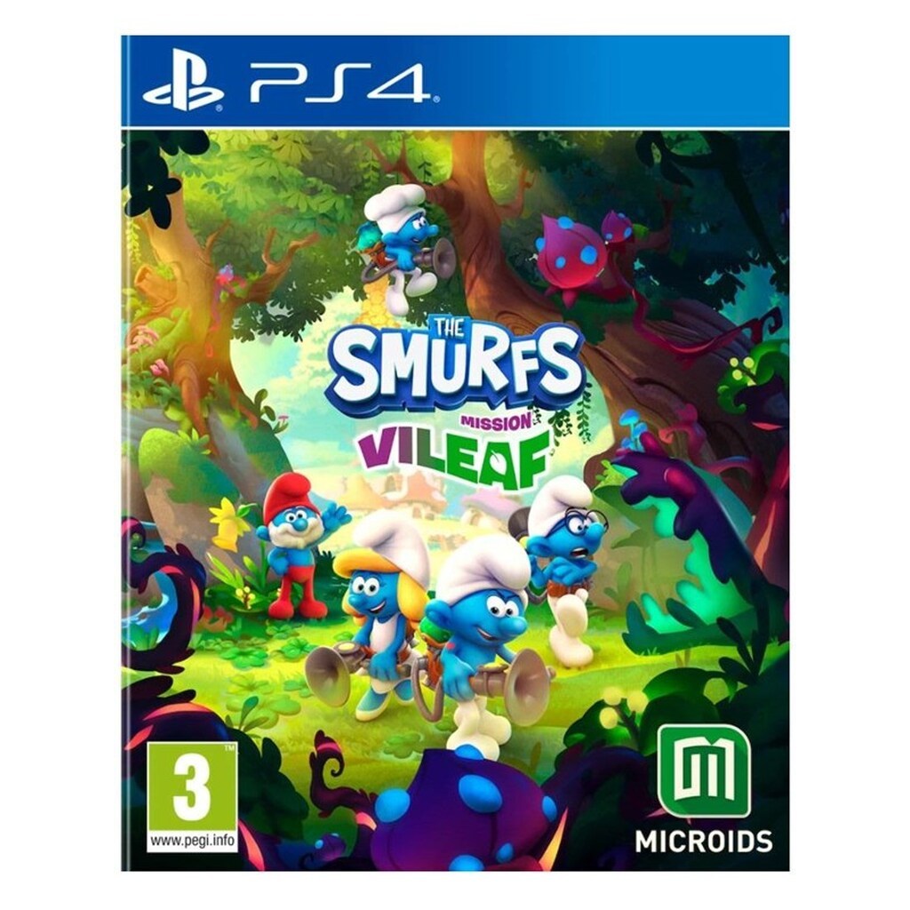 The Smurfs: Mission ViLeaf - Sony PlayStation 4 - Platformer