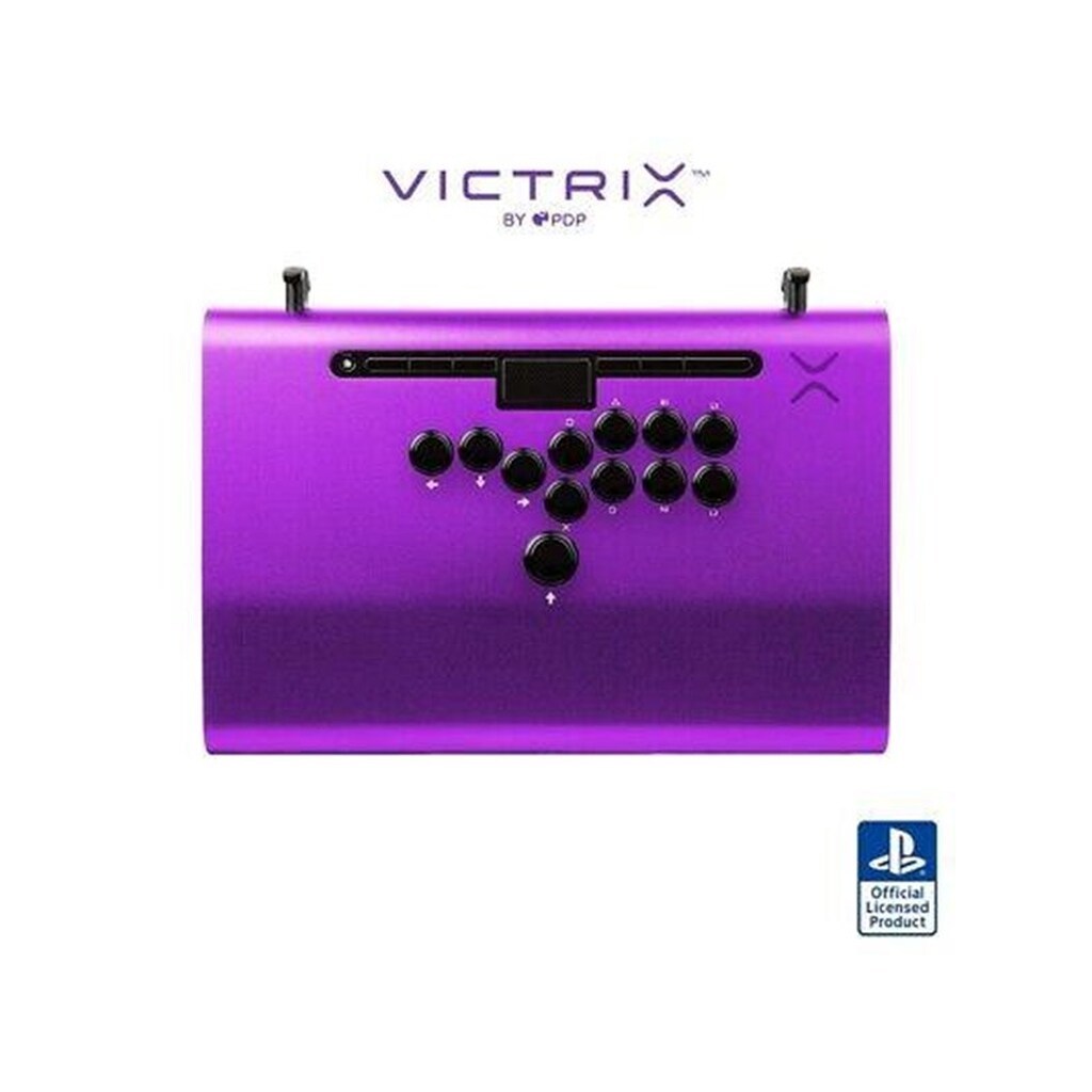 PDP Victrix Pro FS-12 Arcade Fight Stick - Purple - Wired Arcade stick - Sony PlayStation 4