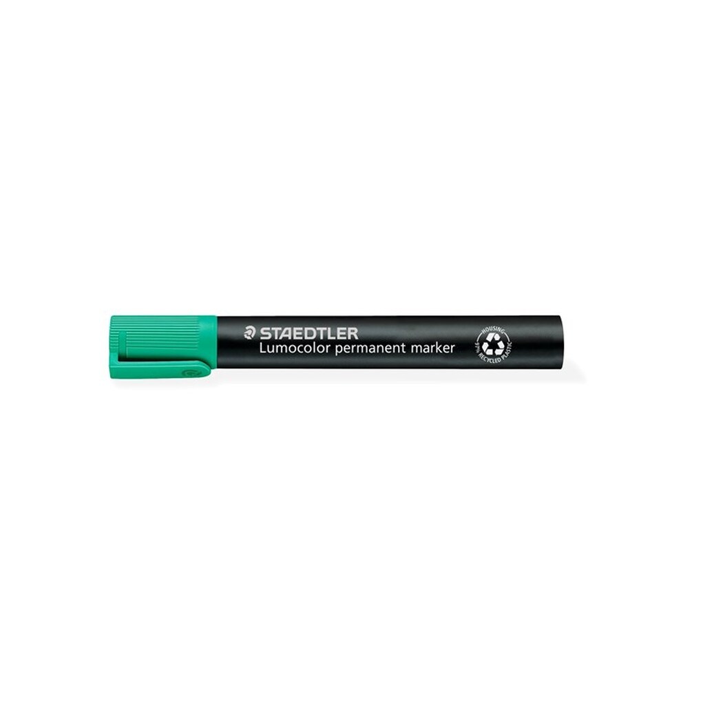 Staedtler LUMOCOLOR MARKER 10 STK, PERM 2-5M GRØN