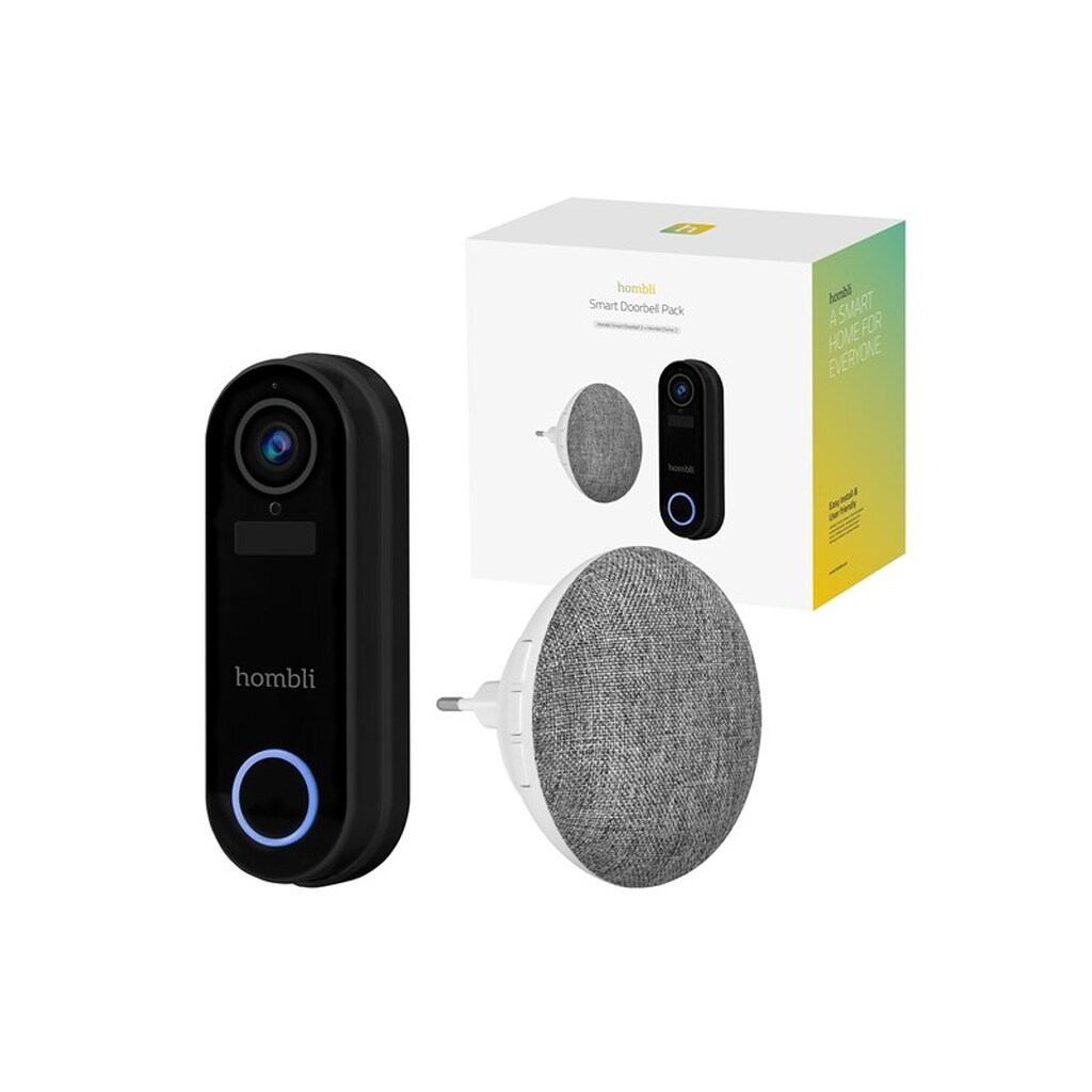 Hombli Smart Doorbell 2 Promo Pack (Doorbell 2 + Chime 2)