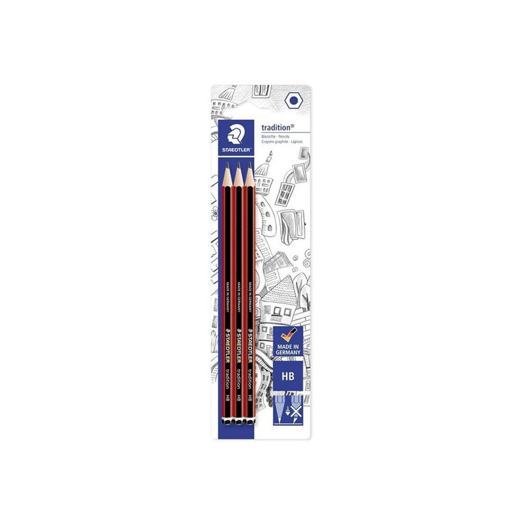 Staedtler TRADITION BLYANT HB 3/BK FSC 100%