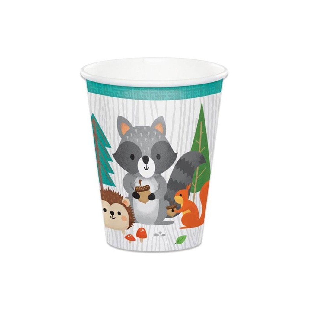 Haza Witbaard - Wild Ones Cups Forest Animals 8 pcs.