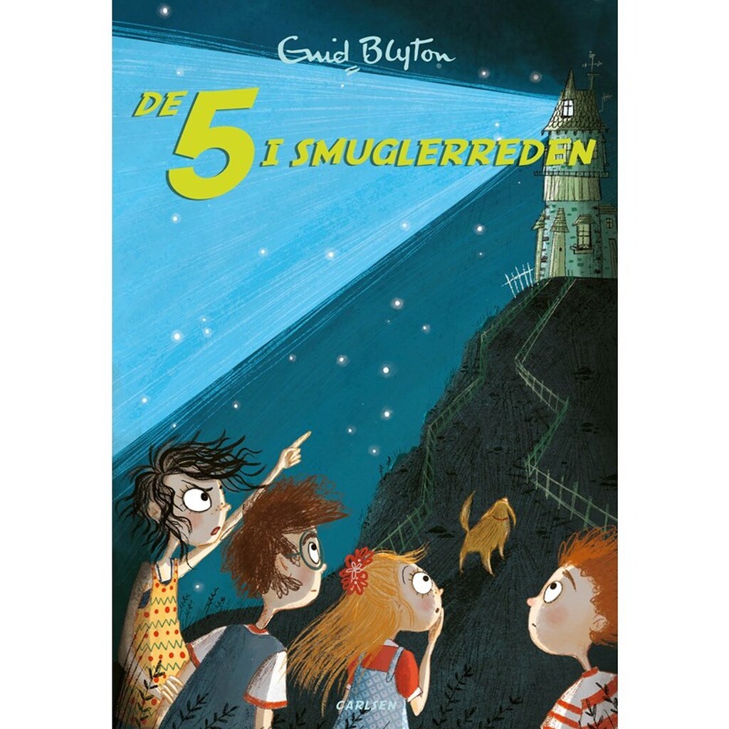 De 5 (4) - De 5 i smuglerreden - Børnebog - Hæfte