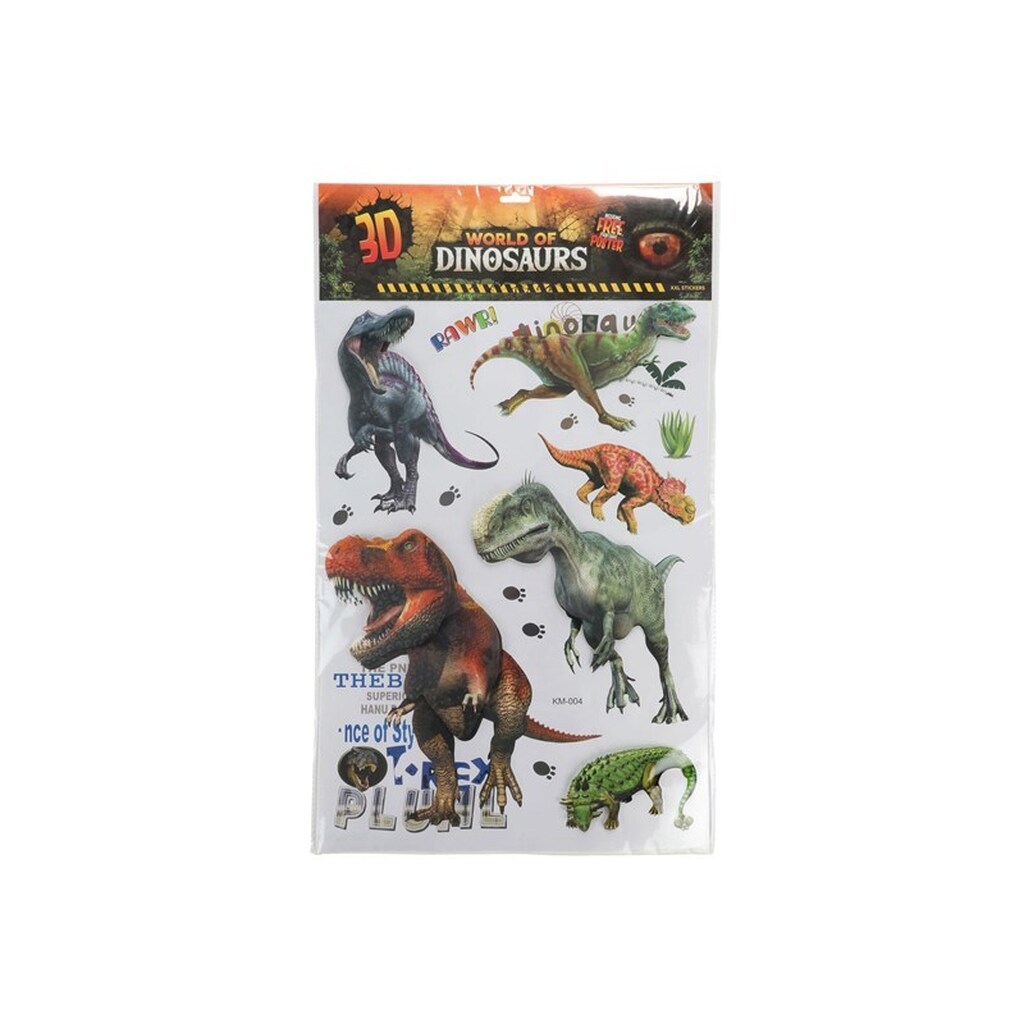 Toi-Toys Wall deco stickers Dinosaur
