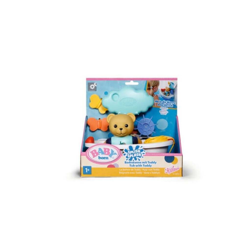Baby Born Splish Splash Badekar med Bamse