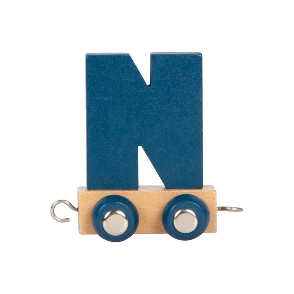 Small Foot - Wooden Letter Train Polar - N