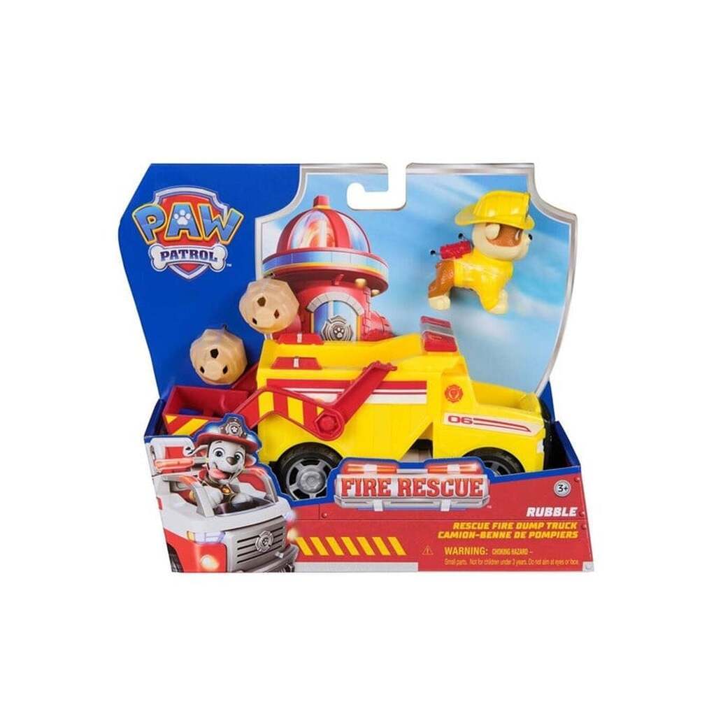 Paw Patrol Fire Rescue Køretøj - Rubble