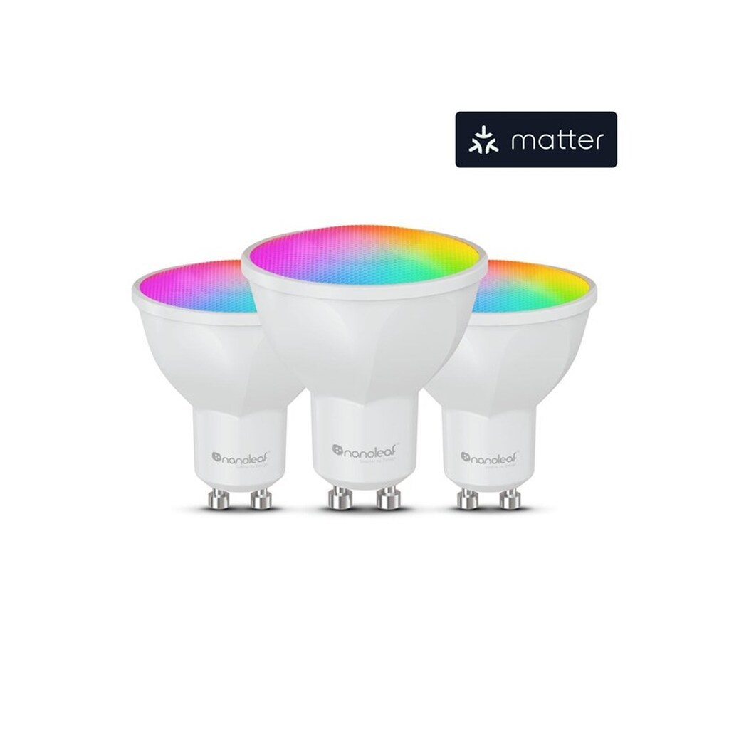 Nanoleaf Essentials Smart GU10 Matter (3-Pack)