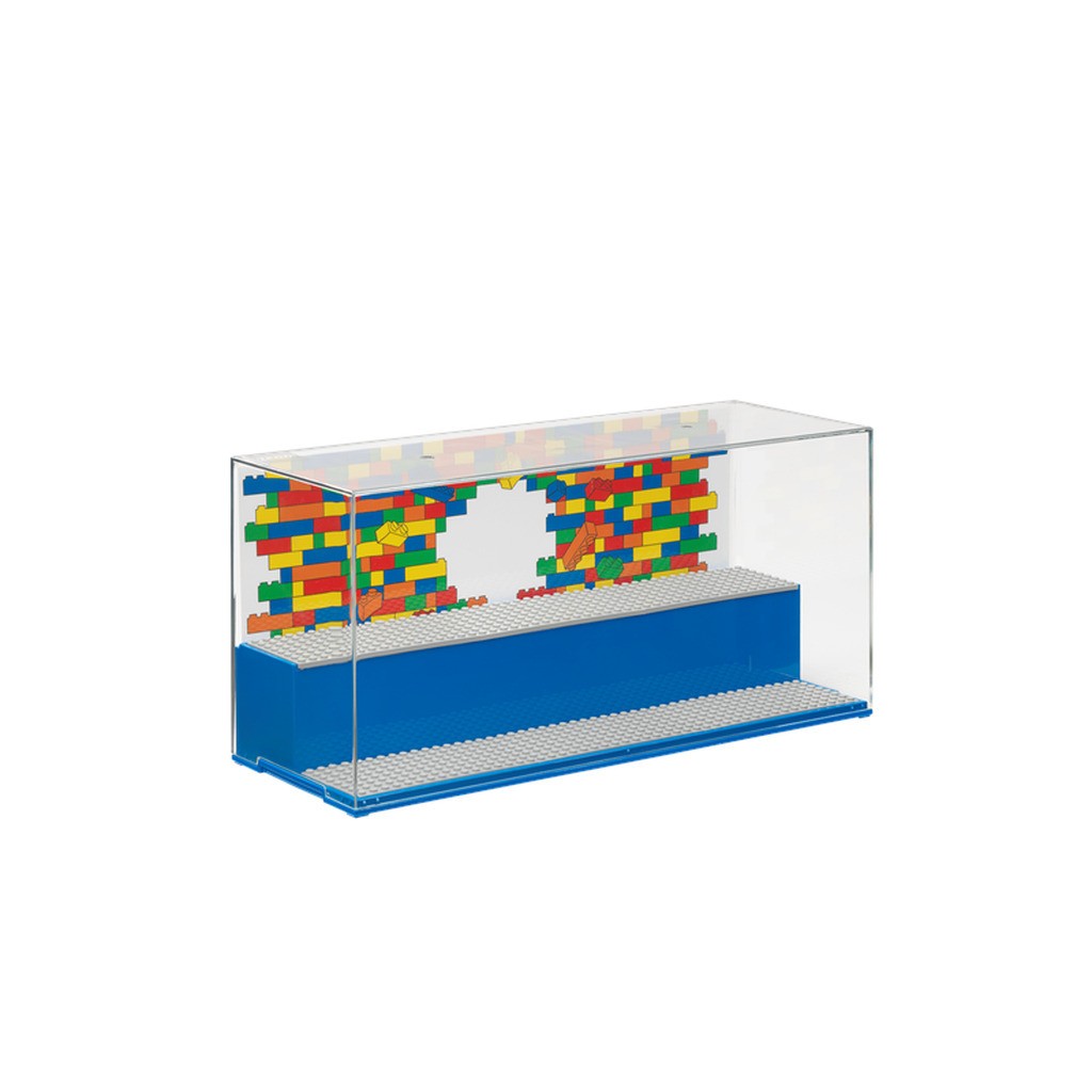 LEGO Play &amp; Display Case, Iconic, blå