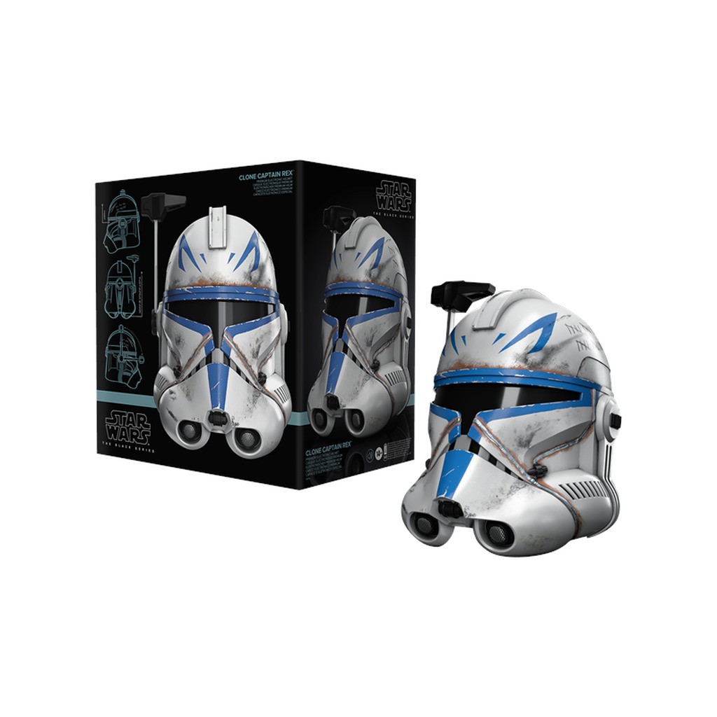 Star Wars The Black Series Clone Captain Rex Electronic Helmet