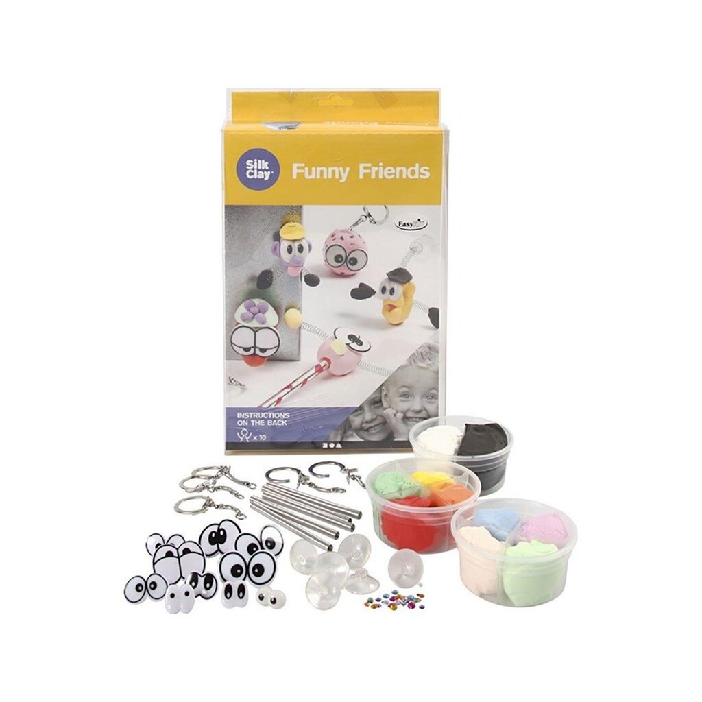 Creative Company Silk Clay - Funny Friends (100680)