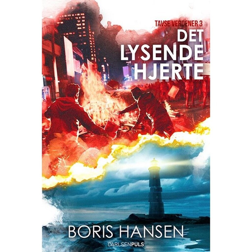 Tavse verdener (3) Det lysende hjerte - Ungdomsbog - hardcover