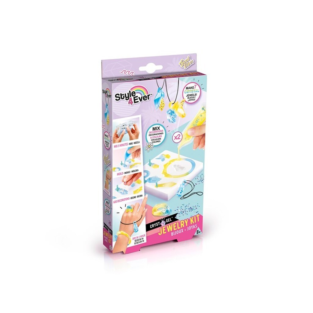Style 4 Ever Crystal Gel Mini Smykkekit