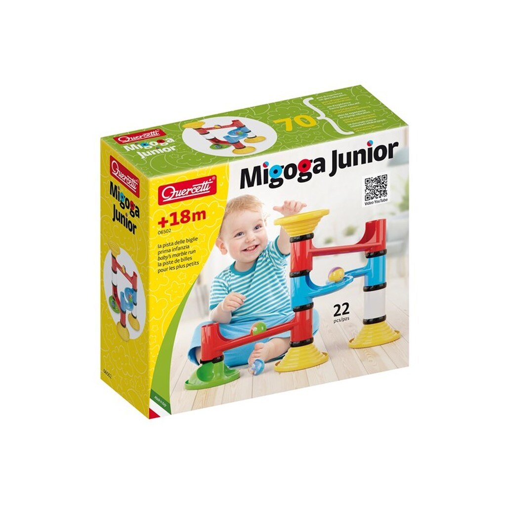 Quercetti Migoga Junior Basic Set (22 pieces)