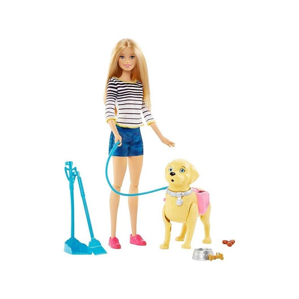 Barbie WALK &amp;POTTY PUP DWJ68