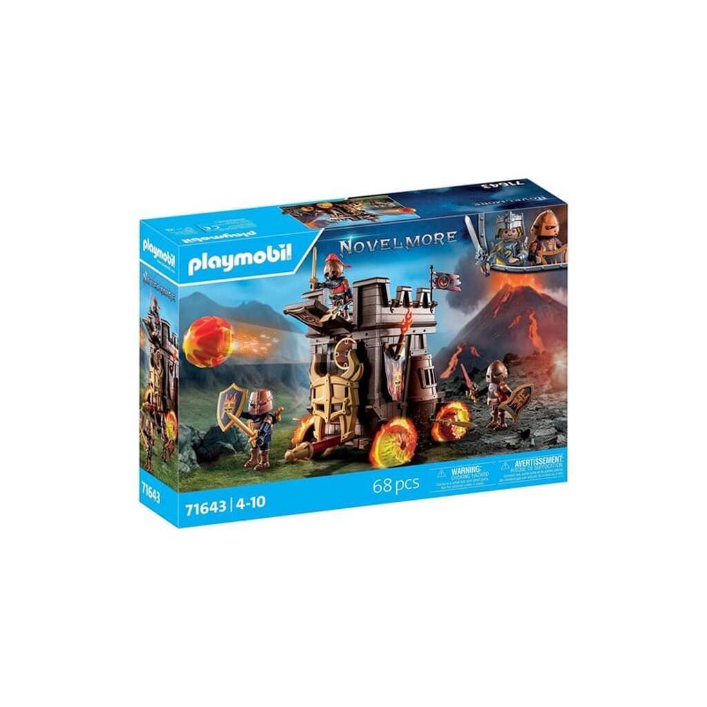 Playmobil Novelmore - Battle Wagon with Fire Cannon