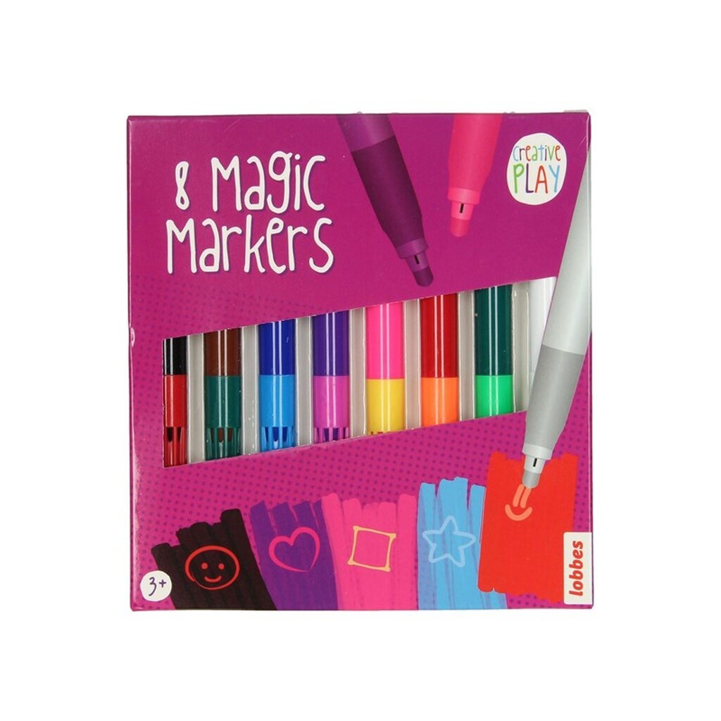 Lobbes Magic Magic Markers 8pcs.