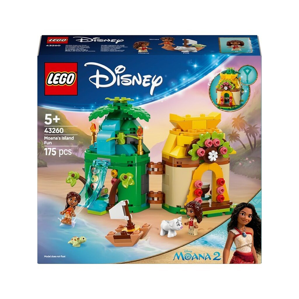 LEGO Disney 43260 Vaianas ø-sjov
