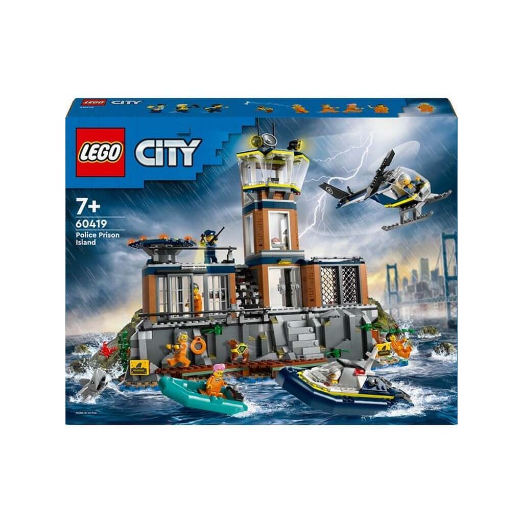 LEGO City 60419 Politiets fængselsø