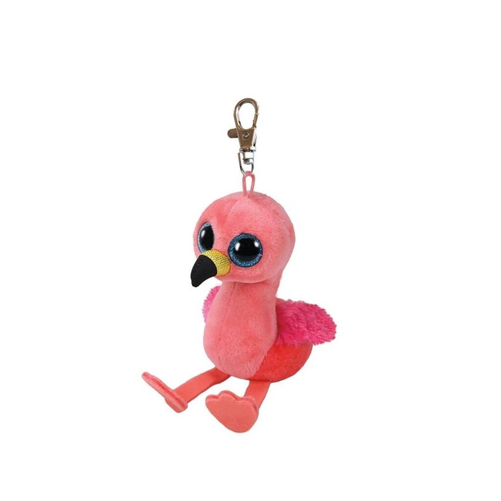 Ty Beanie Boo Clips - Gilda Flamingo - Keychain 8.5cm