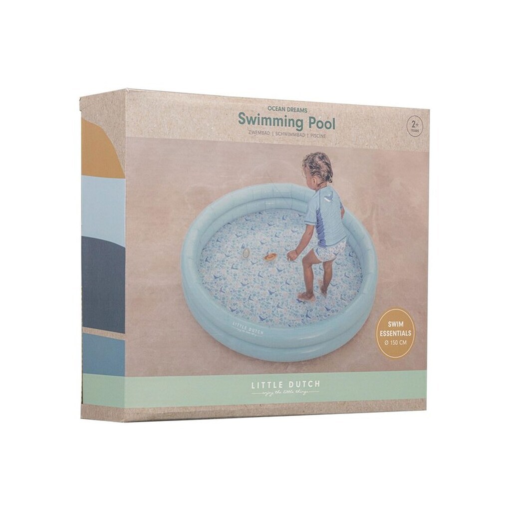 Little Dutch - Ocean Dreams Swimming Pool Blue 150cm