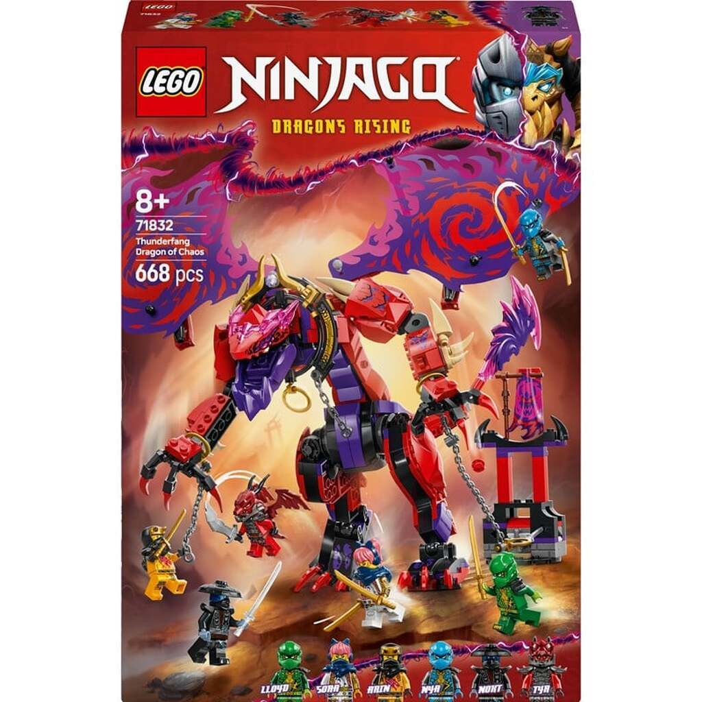 LEGO Ninjago 71832 Kaosdragen Thunderfang