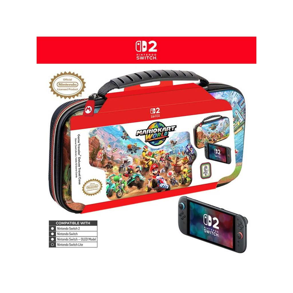 Nintendo NS2 Deluxe Travel Case NS212 (Mario Kart World) - Taske - Nintendo Switch 2