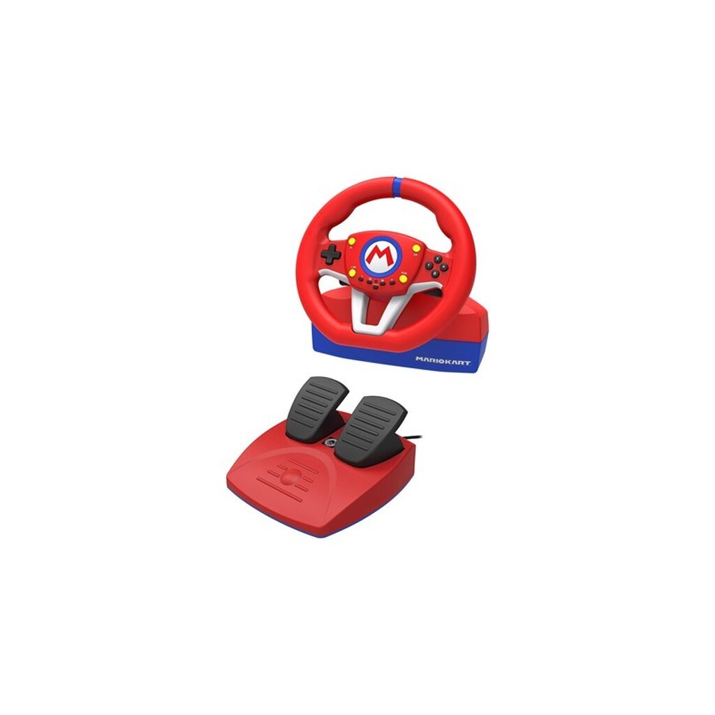 HORI Mario Kart Racing Wheel Pro Mini - Wired Wheel, gamepad and pedals set - Nintendo Switch
