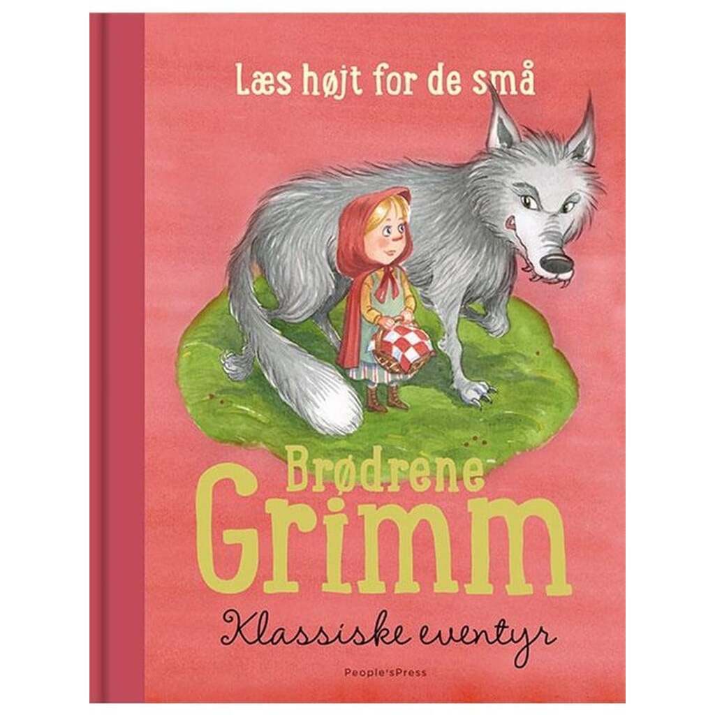 Brødrene Grimm - Klassiske eventyr - Børnebog - Hardcover
