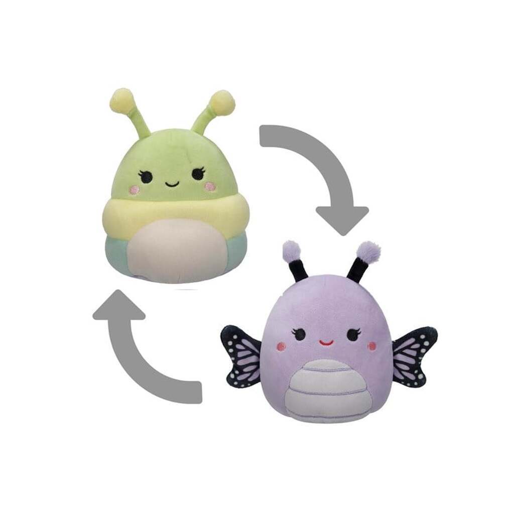 Squishmallows Flip-a-Mallows Rutabaga and Bibiana 13 cm