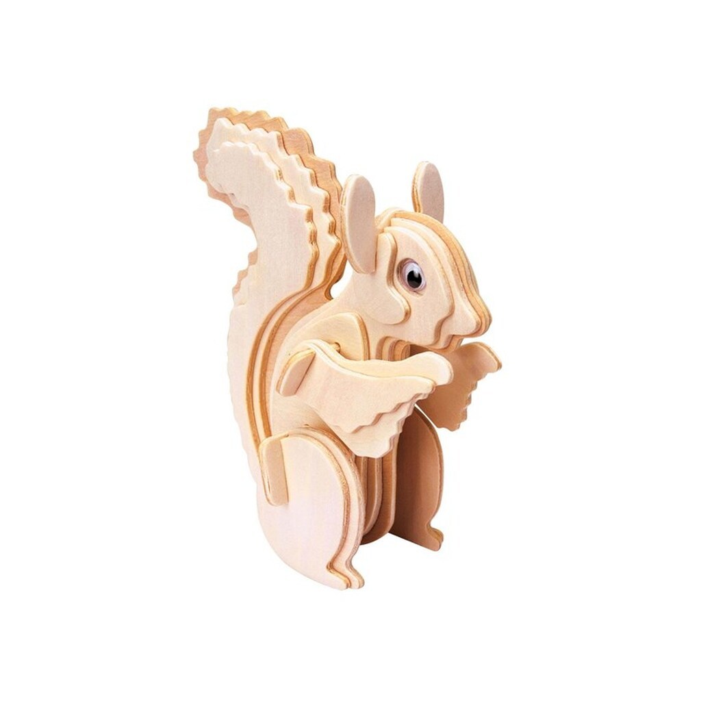 Eureka Gepetto's Workshop Wooden Construction Kit 3D - Squirrel