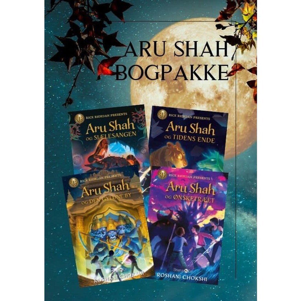 Aru Shah Bogpakke - Børnebog - Pocketbog