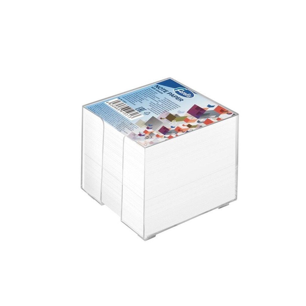 CENTRUM Cube med hvidt papir ca. 9*9cm.