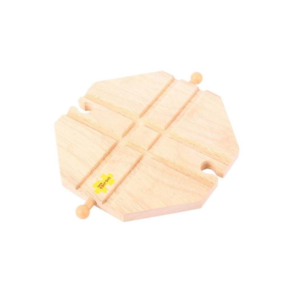 Bigjigs Wooden Rails - Crossing Plateau
