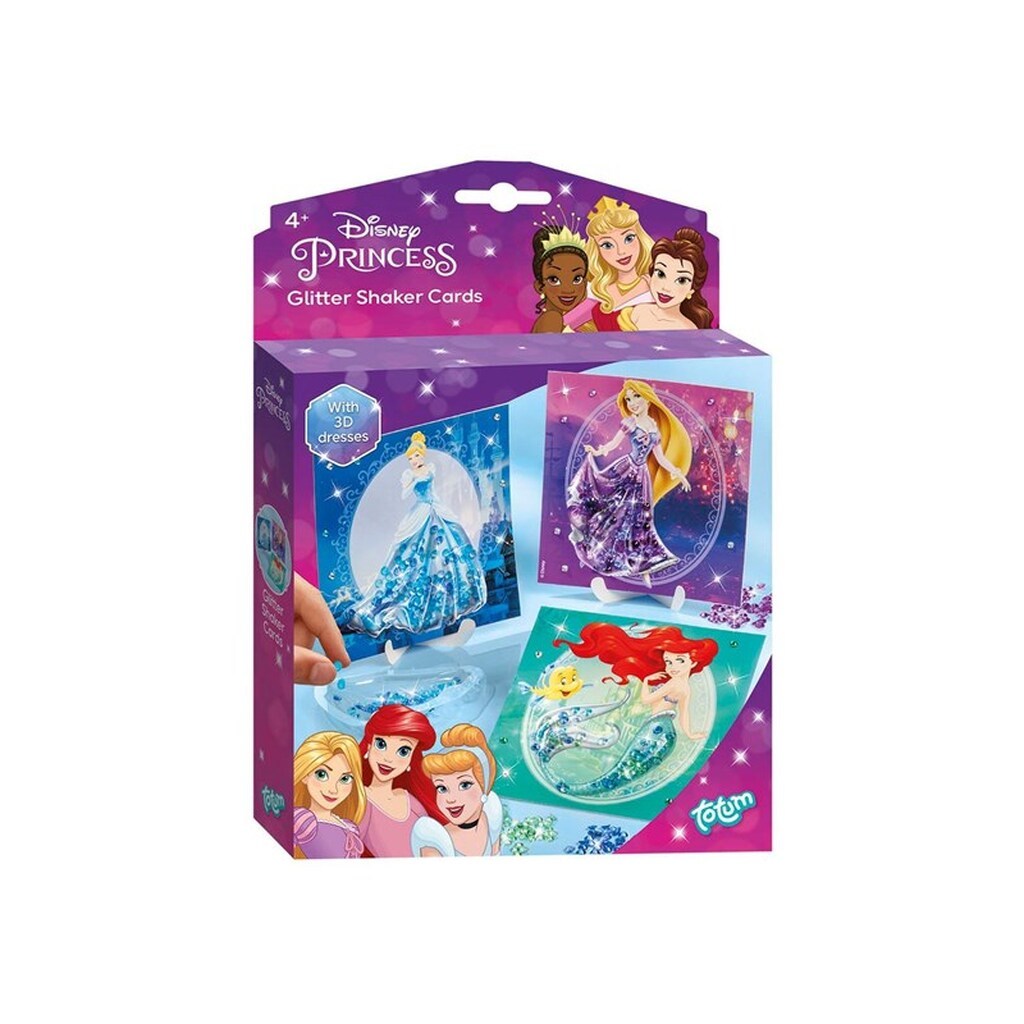 Totum - Disney Princess - Glitter Shaker Card Making