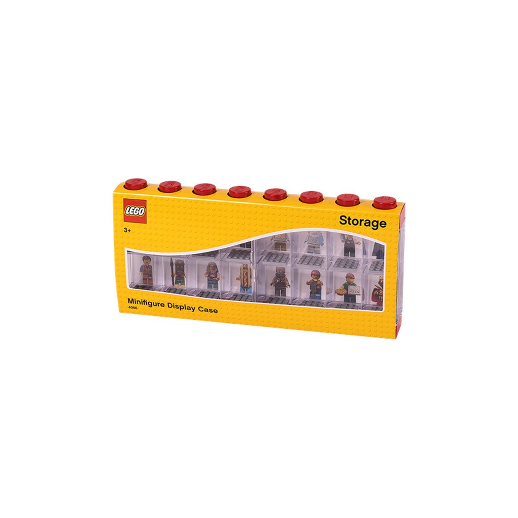 LEGO Minifigure Display 16, rød