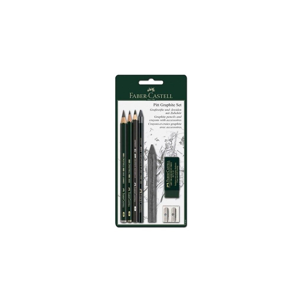 Faber-Castell Pitt Graphite set - crayon and pencil set - 5 pieces