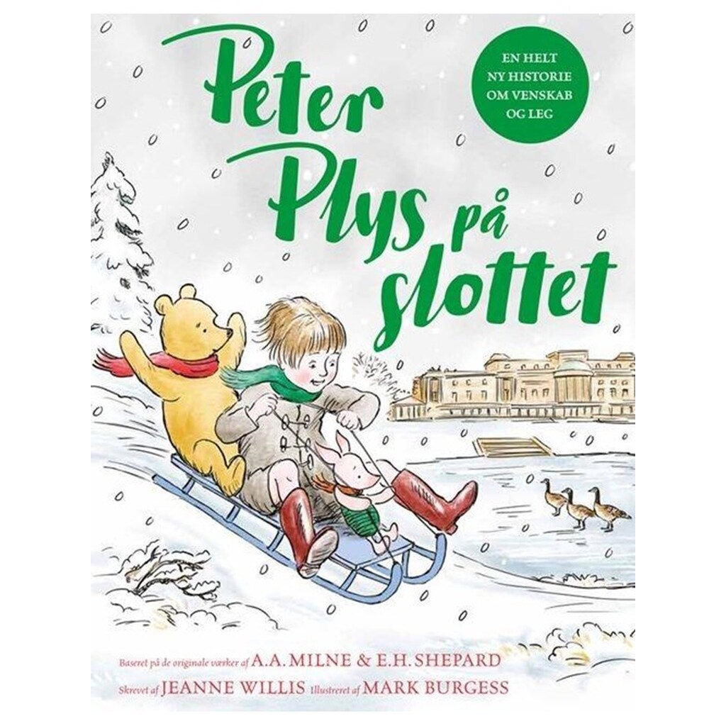 Peter Plys på slottet - Børnebog - Hardcover